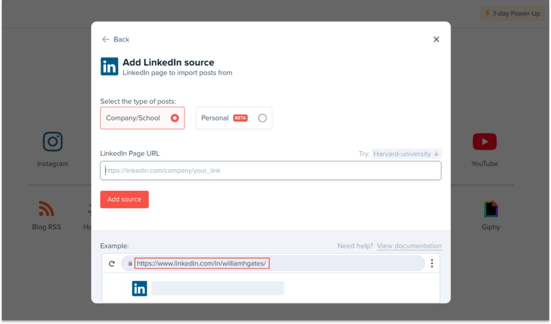 Embed LinkedIn Feed into Your WordPress Website using Widget Step 3