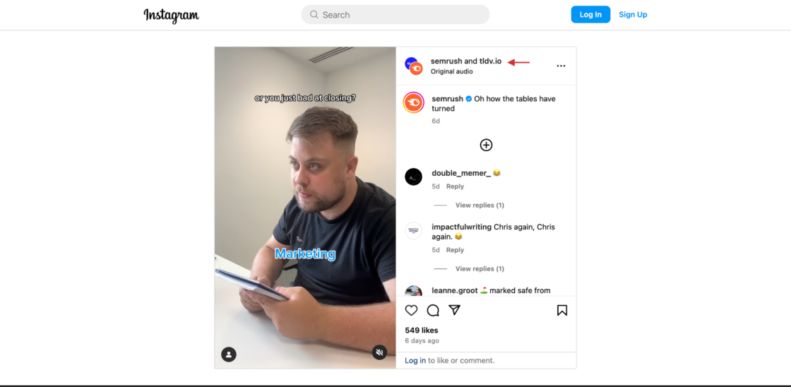 Instagram allows users to publish content together via collaborative posts